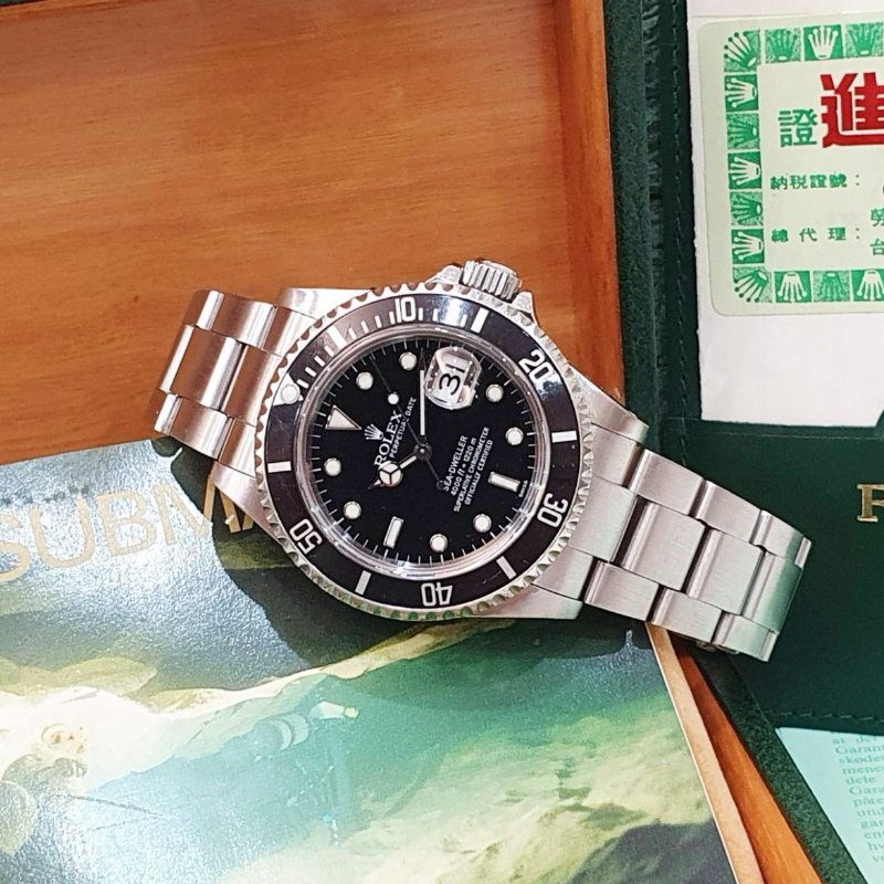 【大眾名錶】ROLEX 勞力士 16600 Sea Dweller 鋁圈 海使 台灣AD全配件 大眾名表B1223-2