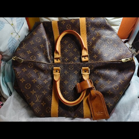 Louis Vuitton Speedy45手提斜背包