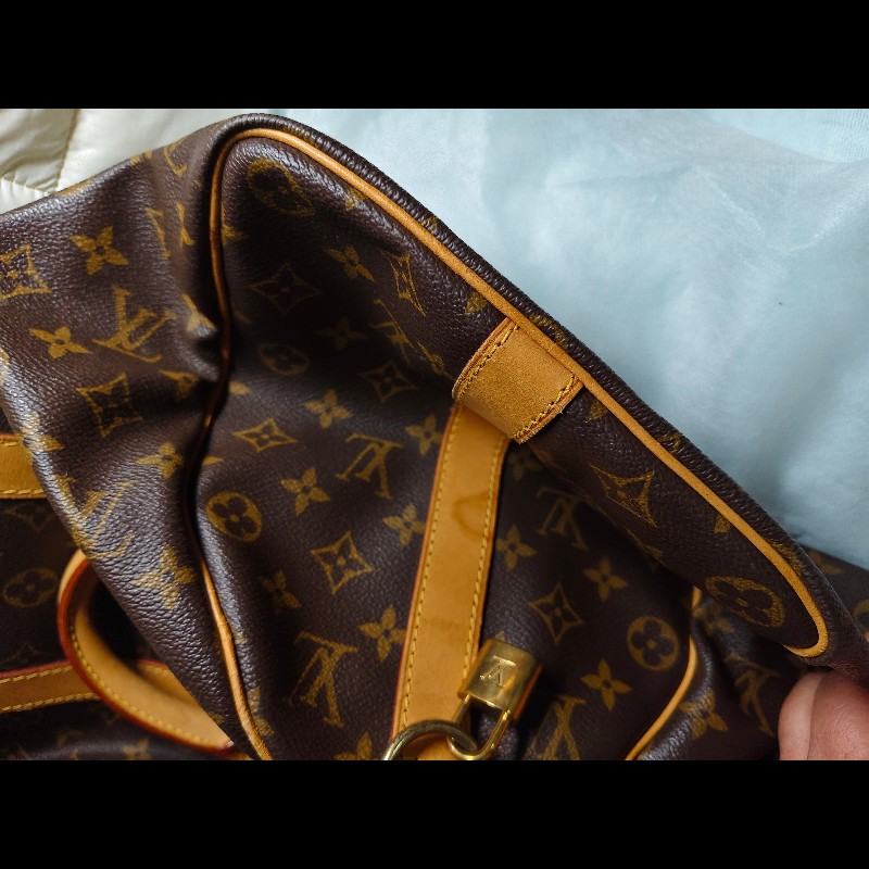 Louis Vuitton Speedy45手提斜背包-10