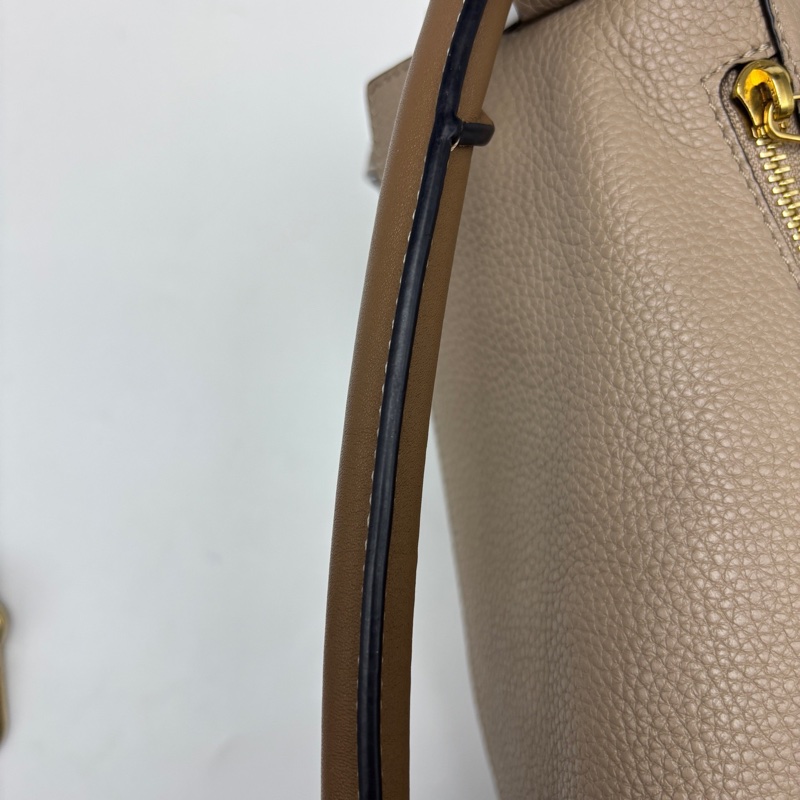 Loewe puzzle小號沙色幾何包，尺寸：24*16cm  🈚附件-8