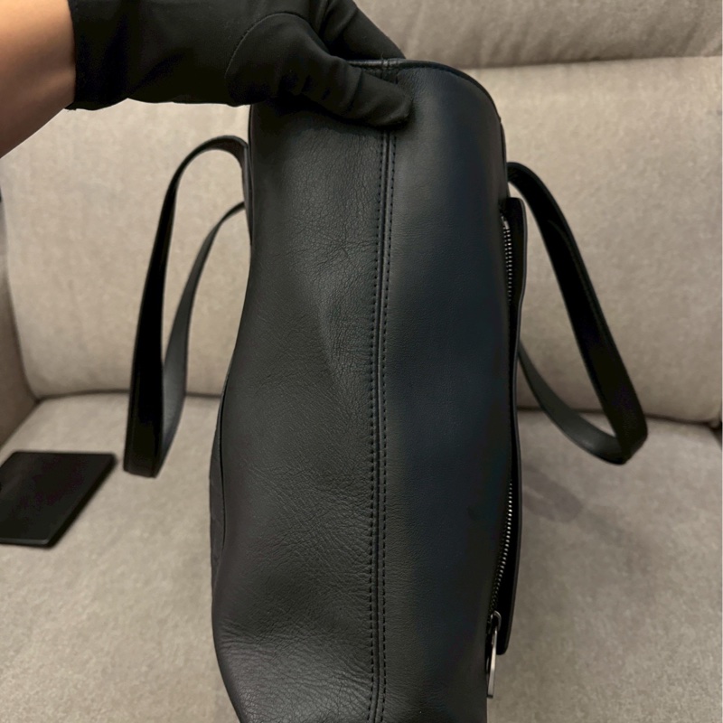 LV新款黑棋盤大手提-4