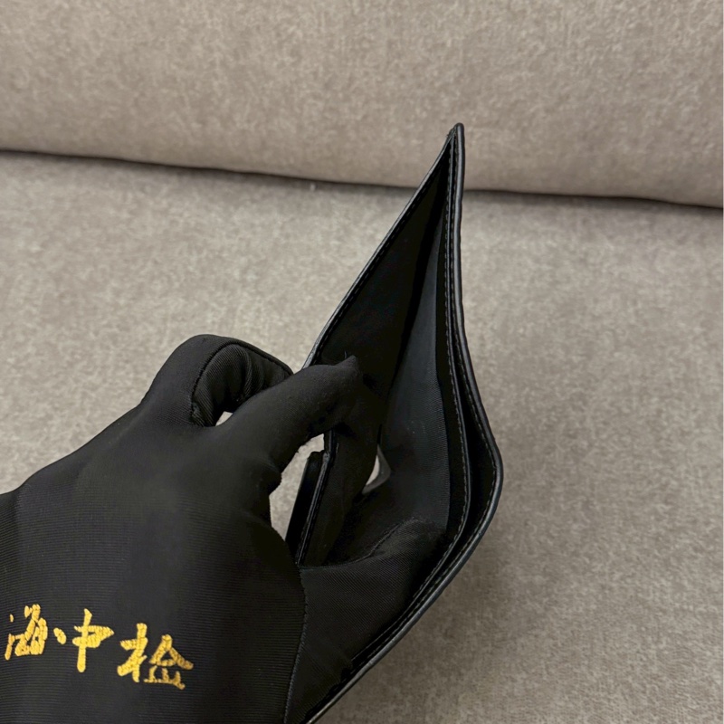 GUCCI黑色零錢袋短夾-7