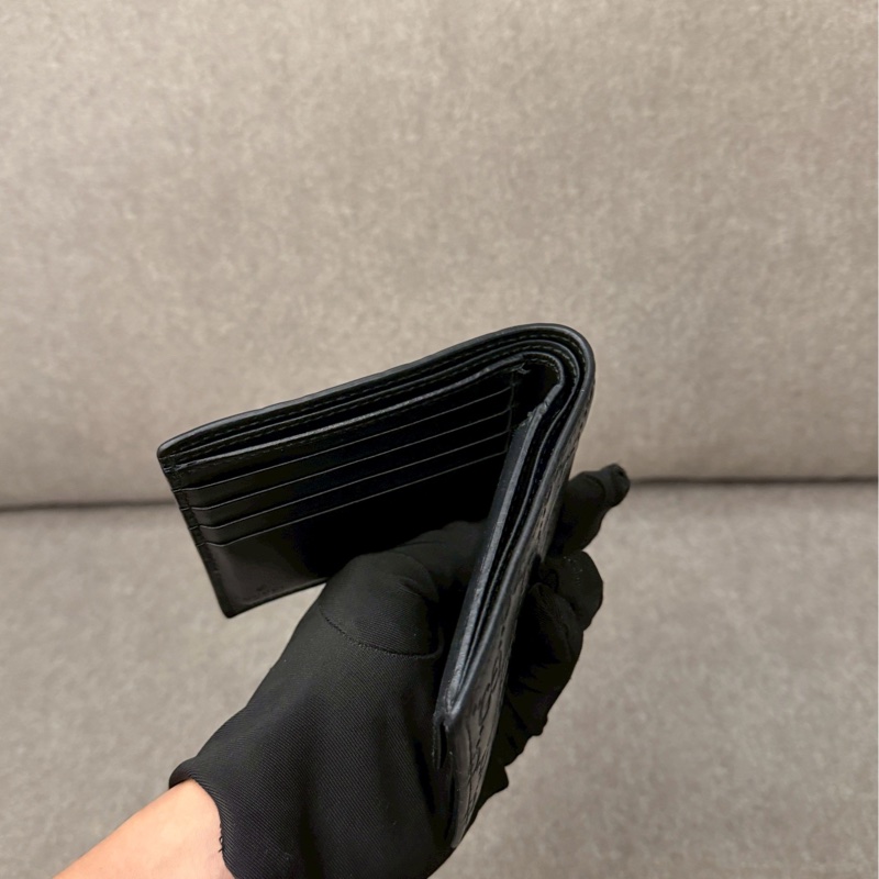 GUCCI黑色零錢袋短夾-8