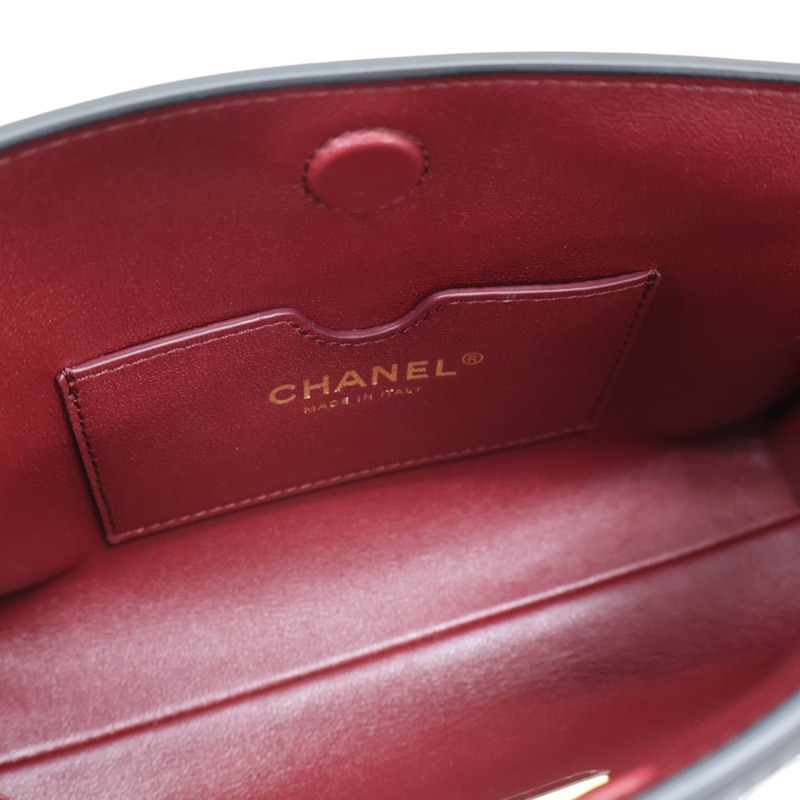 黑色 菱格紋 羊皮 26X 肩背包【CHANEL 香奈兒】 AS6045-4