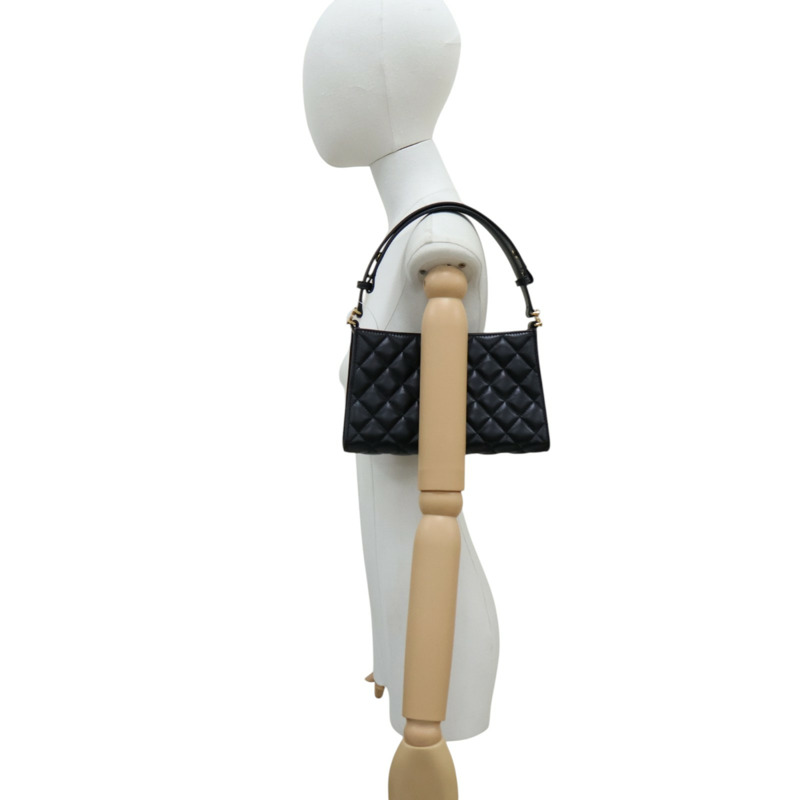 黑色 菱格紋 羊皮 26X 肩背包【CHANEL 香奈兒】 AS6045-7