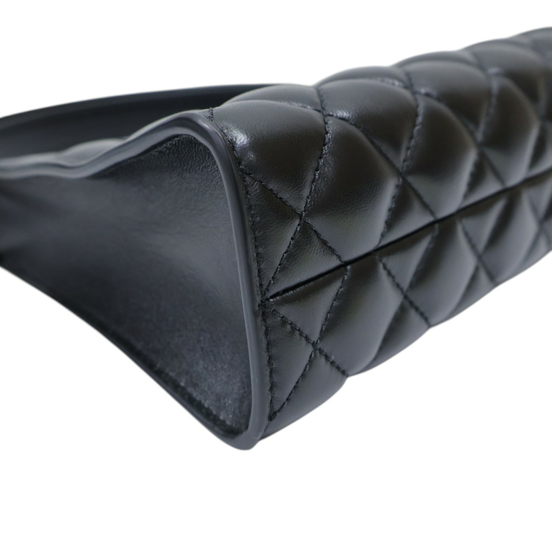 黑色 菱格紋 羊皮 26X 肩背包【CHANEL 香奈兒】 AS6045-8