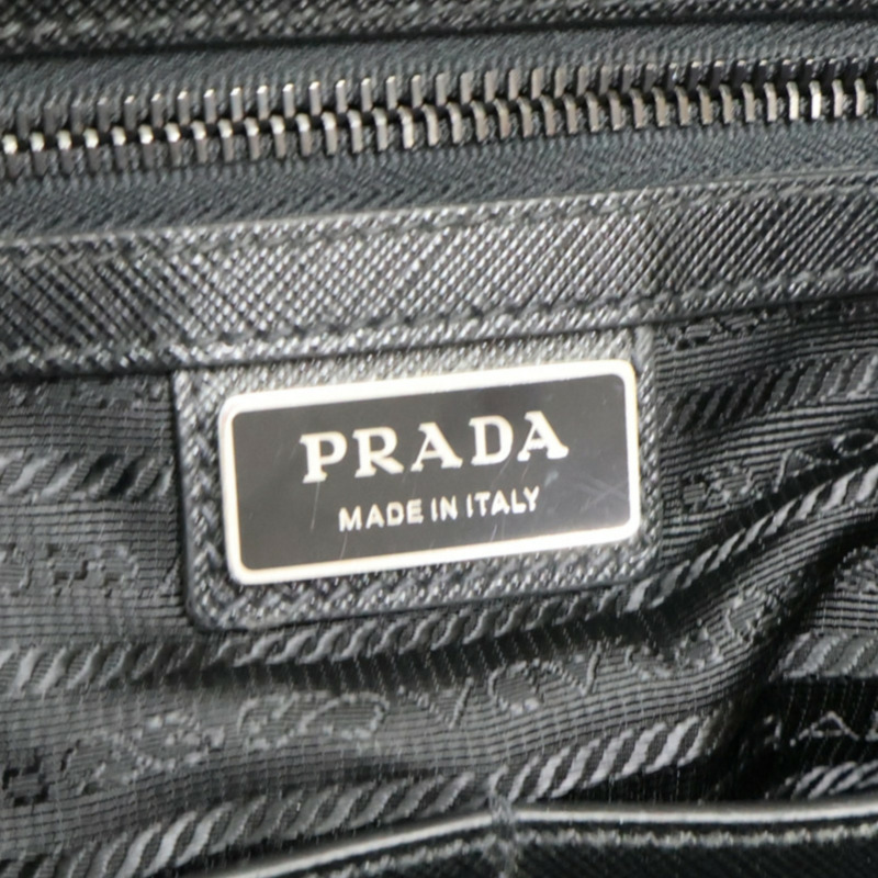 黑色 尼龍 兩用包【PRADA 普拉達】-9