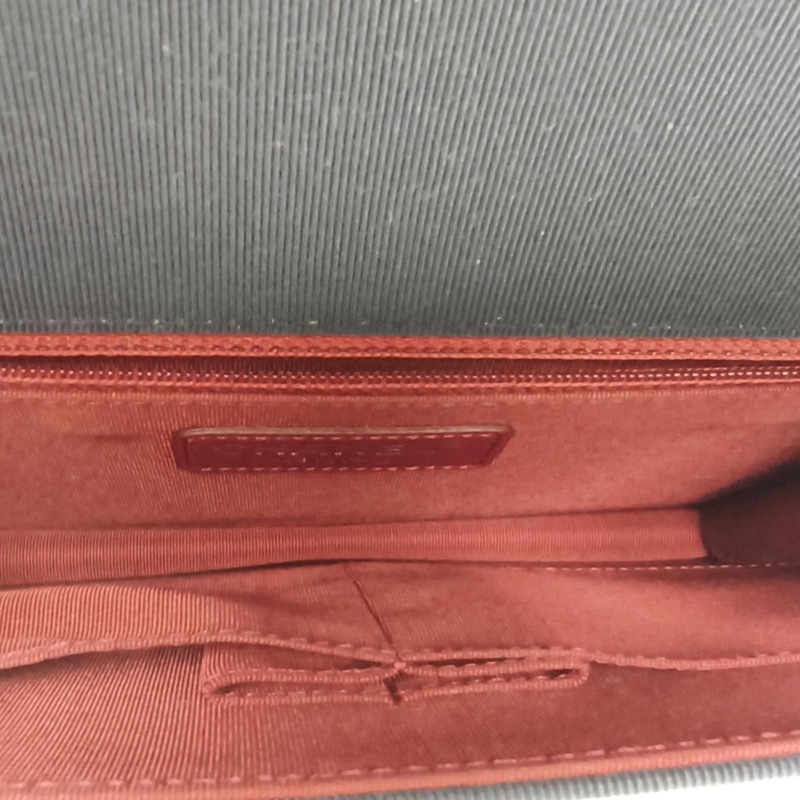 CHANEL 拼色牛皮21開銀扣季節款ballerine翻蓋鏈條包-5