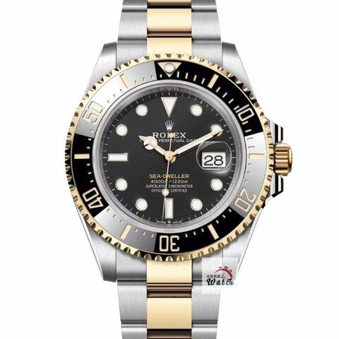 【大眾名錶】 ROLEX 勞力士 126603 Sea-Dweller 2019/06卡 單金海使 排氦氣閥 大眾名錶B1228
