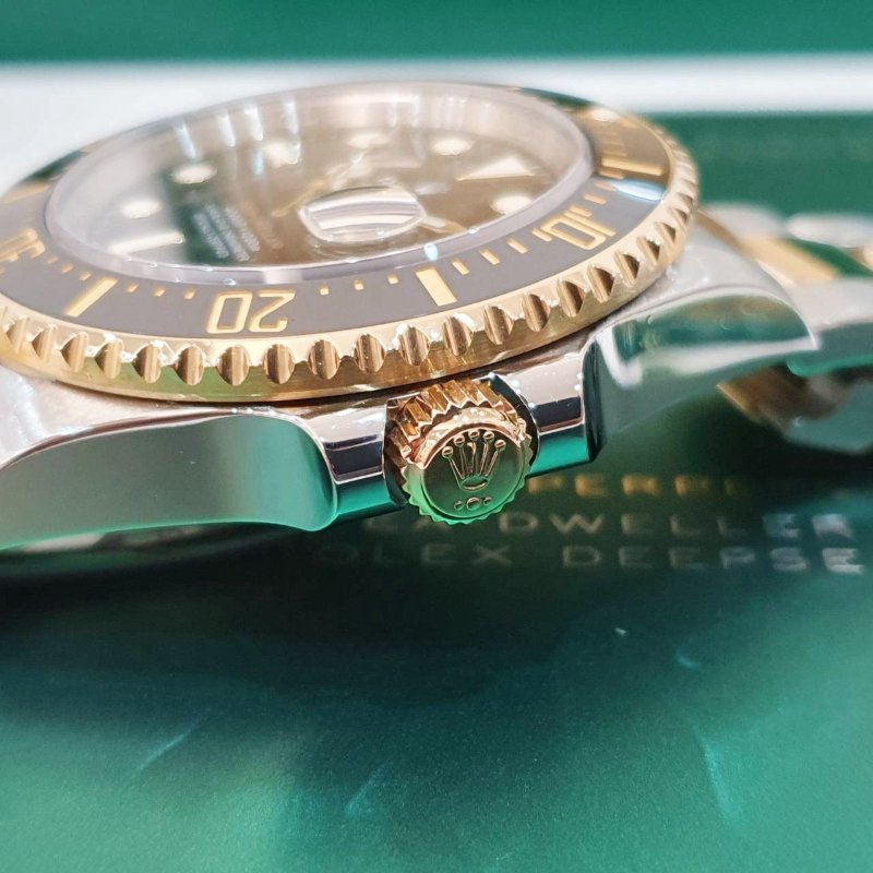 【大眾名錶】 ROLEX 勞力士 126603 Sea-Dweller 2019/06卡 單金海使 排氦氣閥 大眾名錶B1228-5