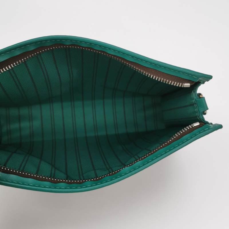 Louis Vuitton (LV) Gaston Wearable Wallet牛皮拼 色老花子母包斜背包單肩包晶片款-6