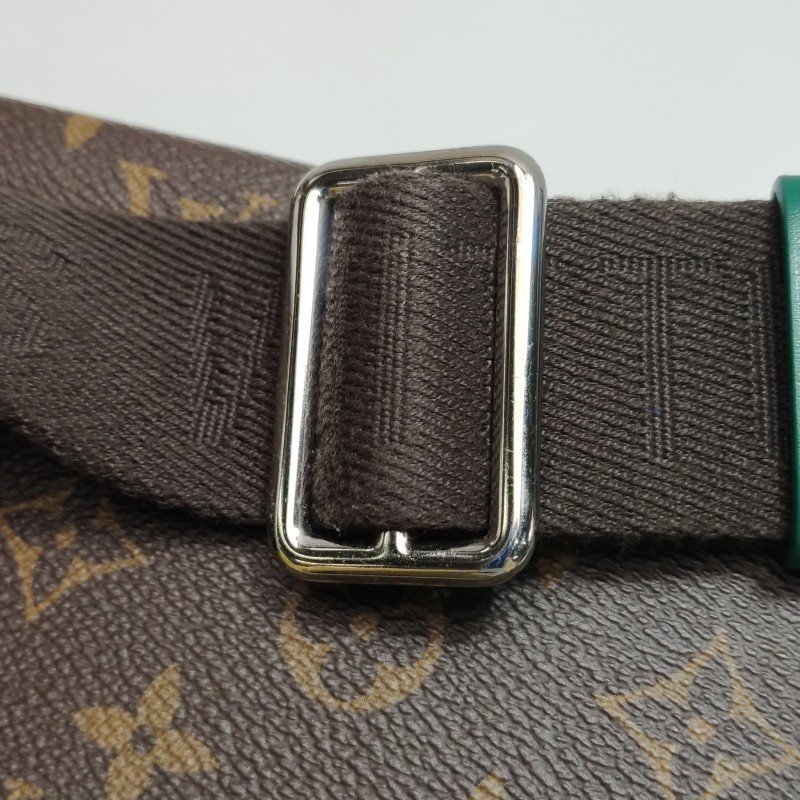 Louis Vuitton (LV) Gaston Wearable Wallet牛皮拼 色老花子母包斜背包單肩包晶片款-13