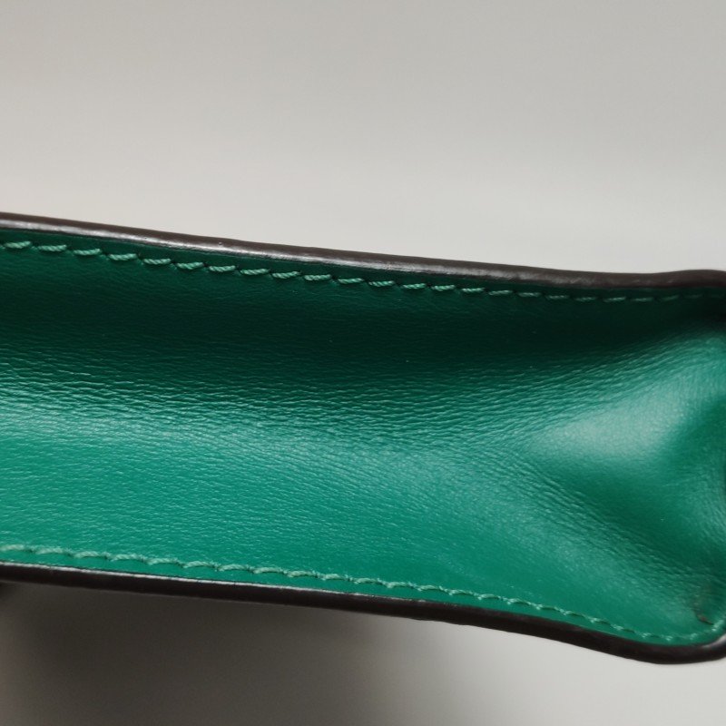 Louis Vuitton (LV) Gaston Wearable Wallet牛皮拼 色老花子母包斜背包單肩包晶片款-15