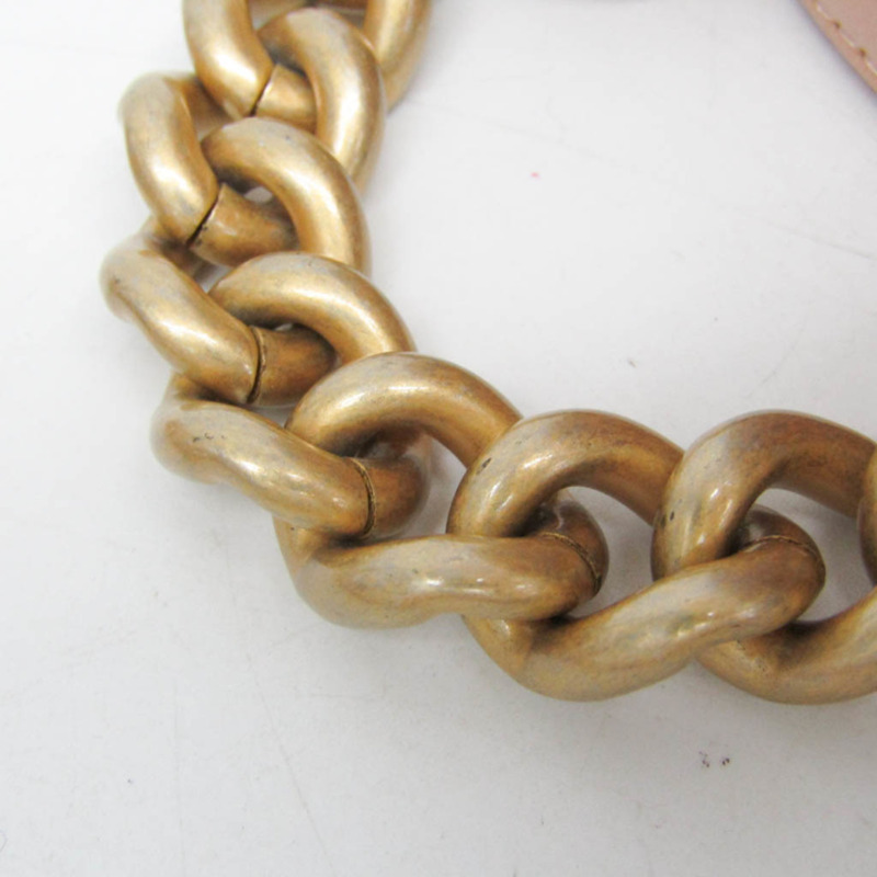 香奈兒 Matelasse 圓形地球女士真皮手提包/單肩包 淺粉紅色-9