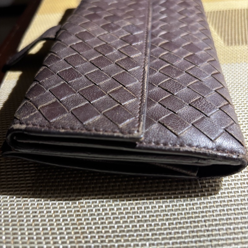 Bottega Veneta Intrecciato 羊皮 長夾-9
