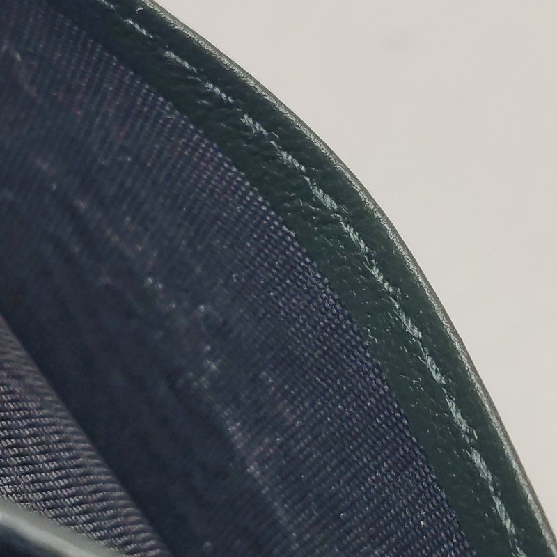 Saint Laurent LouLou羊皮純色YSL標誌絎縫卡包包-9