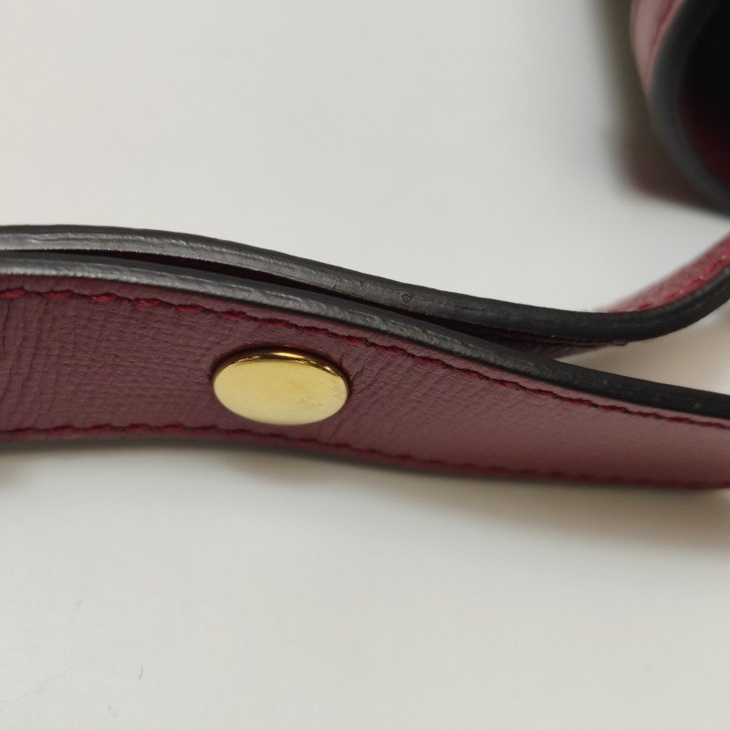 Gucci 1955小號牛皮GG老花馬銜扣單肩包-15