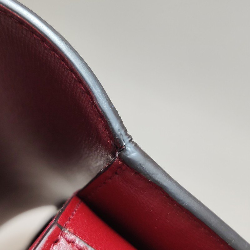 Gucci 1955小號牛皮GG老花馬銜扣單肩包-22