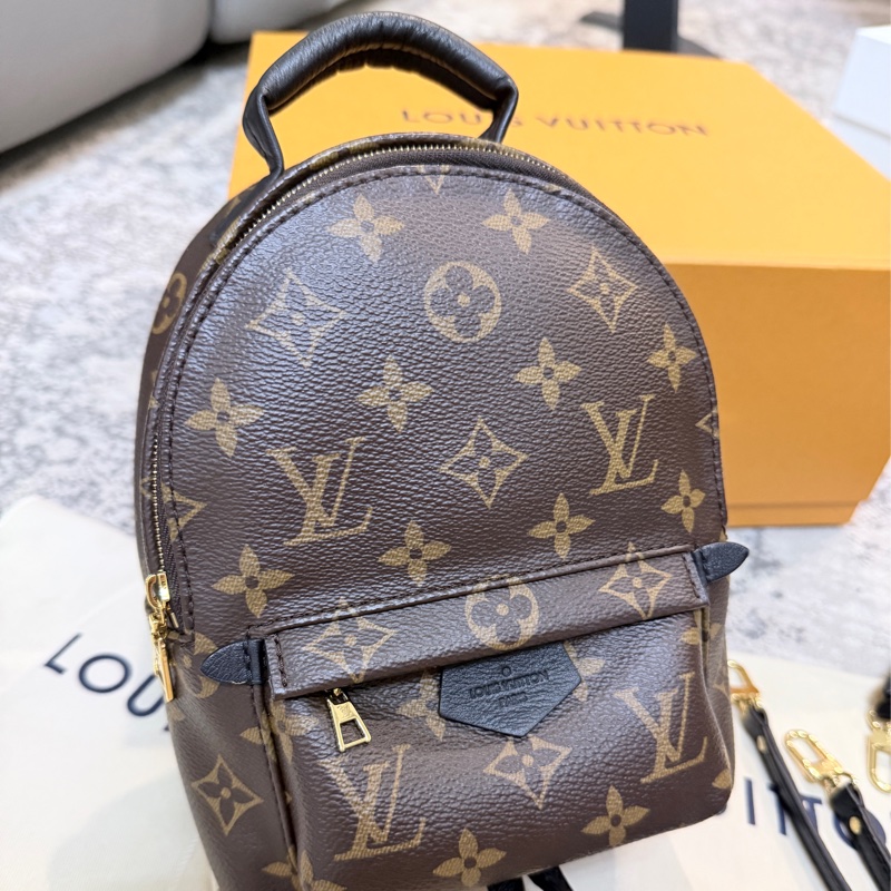 新款✨LV mini 經典小書包 |🉑後背/斜背/側背|輕巧百搭 芯片款 96新⬆️ 送禮自用兩相宜-2