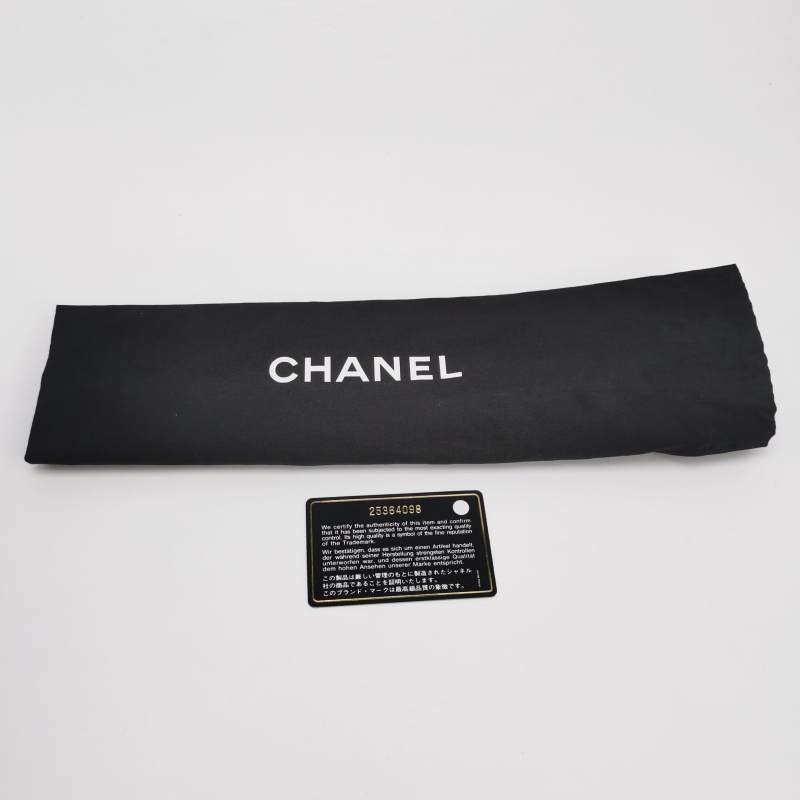 Chanel古巴系列羊皮菱格絎縫雙C標識鏈條單肩包-8