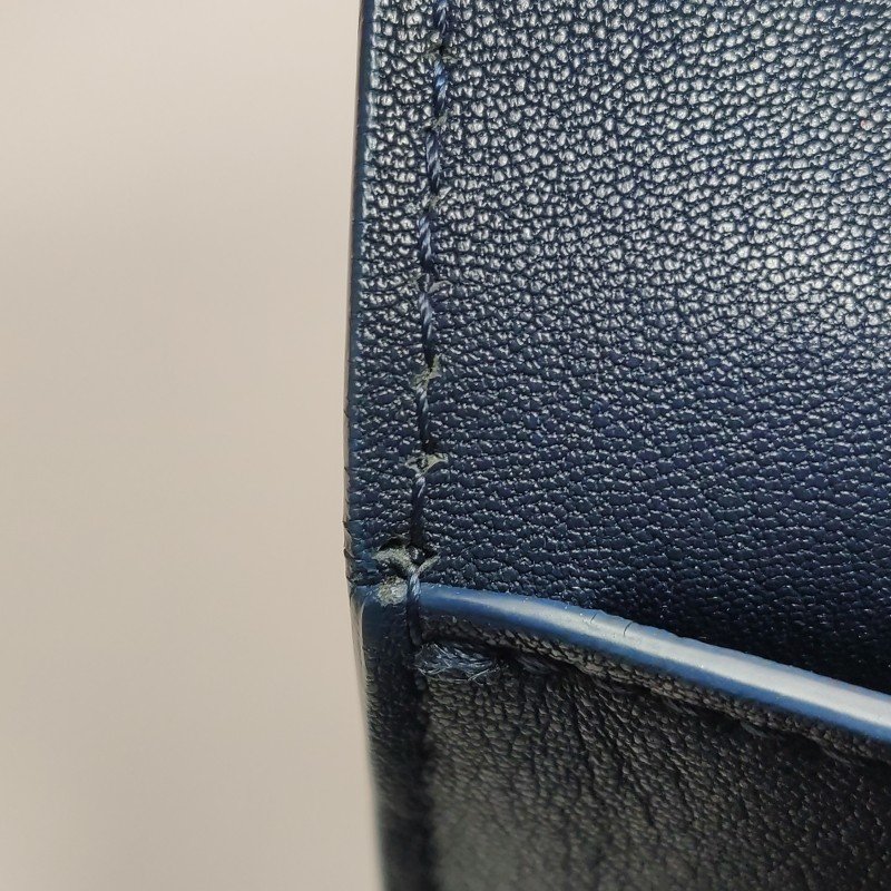 Chanel古巴系列羊皮菱格絎縫雙C標識鏈條單肩包-22