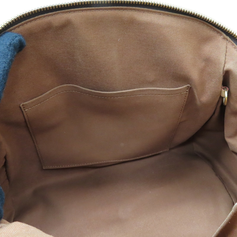 棕色 原花帆布 Tivoli GM 肩背包【LOUIS VUITTON LV 路易威登】 M40144-5