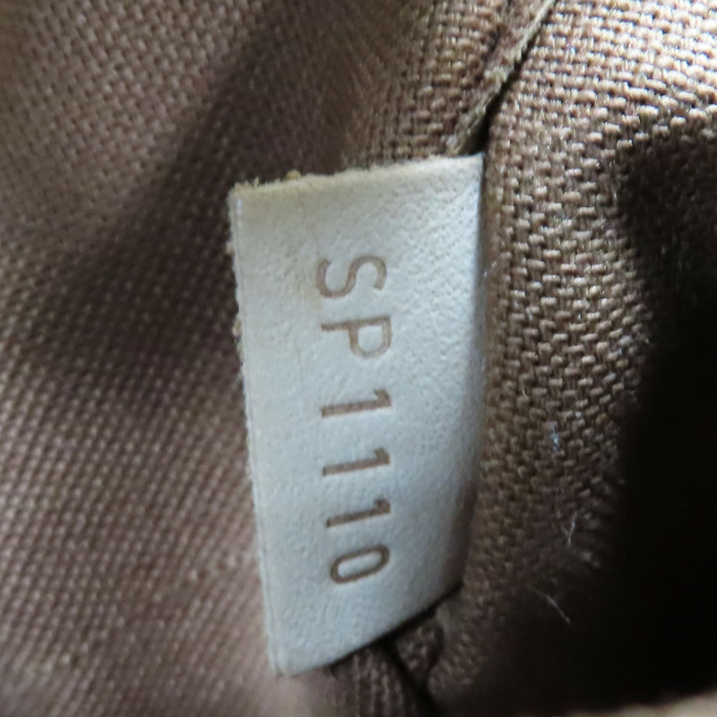 棕色 原花帆布 Tivoli GM 肩背包【LOUIS VUITTON LV 路易威登】 M40144-8