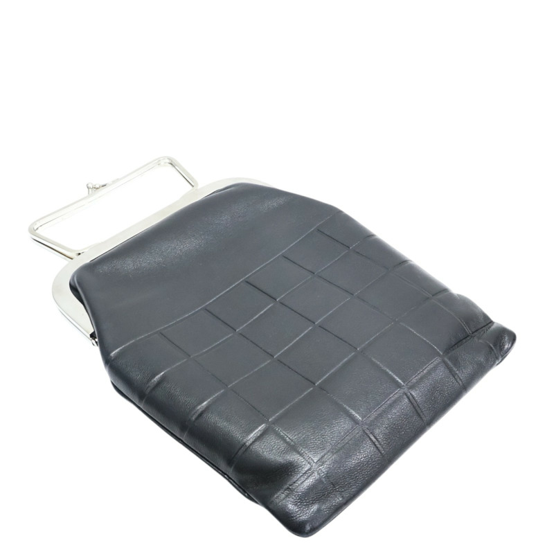 黑色羊皮 Chocolate Bar 手拿包【CHANEL 香奈兒】-3