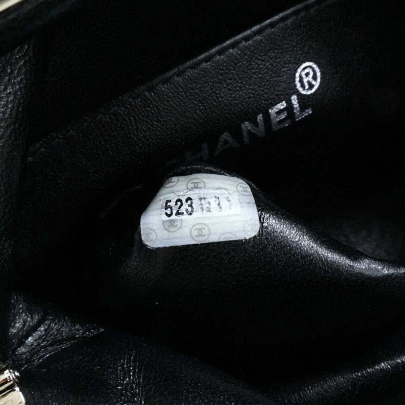 黑色羊皮 Chocolate Bar 手拿包【CHANEL 香奈兒】-6