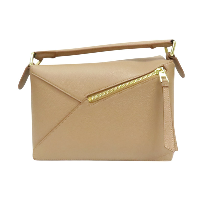 棕色 牛皮 Puzzle 肩背包【LOEWE 羅威】-1