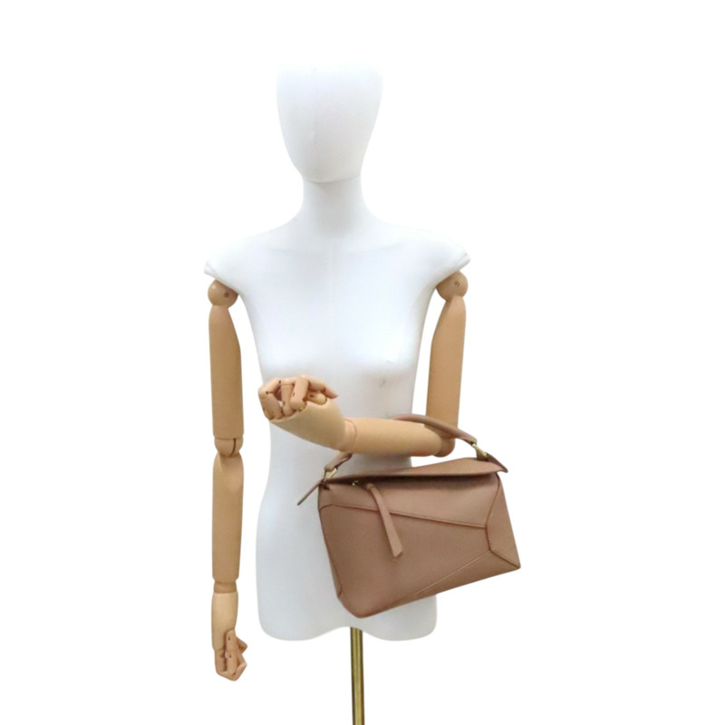 棕色 牛皮 Puzzle 肩背包【LOEWE 羅威】-8