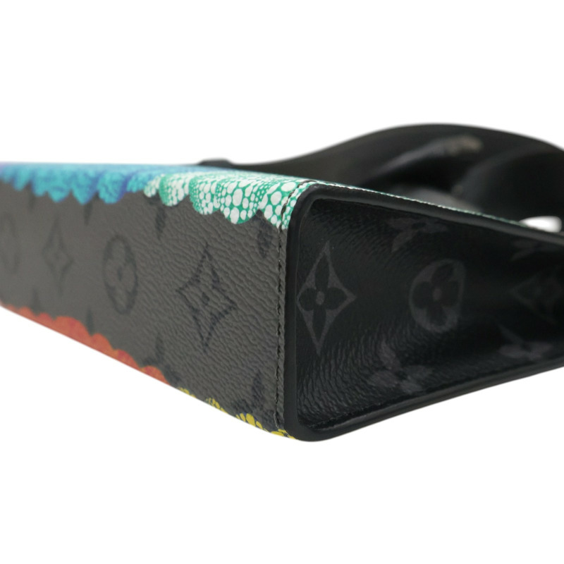 原花帆布 草間彌生 Gaston Wearable Wallet 迷你肩背包【LOUIS VUITTON LV 路易威登】 M81972-13