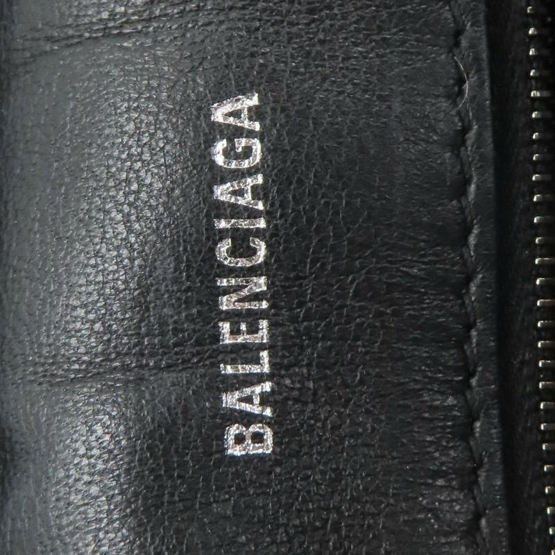 黑色 牛皮 Downtown 肩背包【BALENCIAGA 巴黎世家】 671353-5