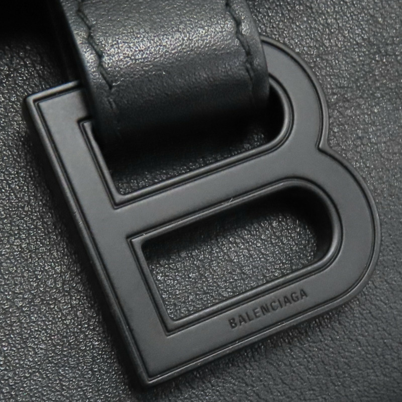 黑色 牛皮 Downtown 肩背包【BALENCIAGA 巴黎世家】 671353-8