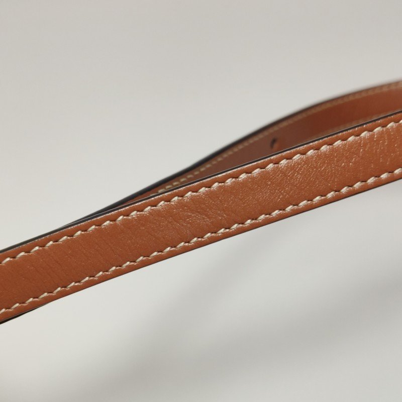 Celine Claude迷你牛皮標誌印花Logo插扣斜挎包包-12