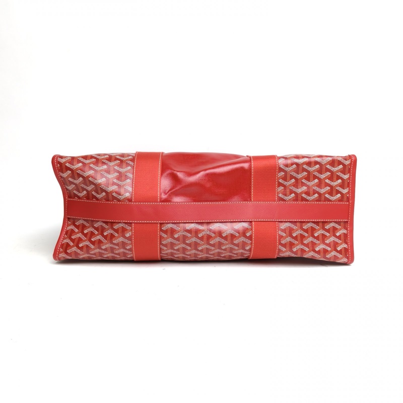 GOYARD VILLETTE法鬥限量購物托特包紅色PVC-3
