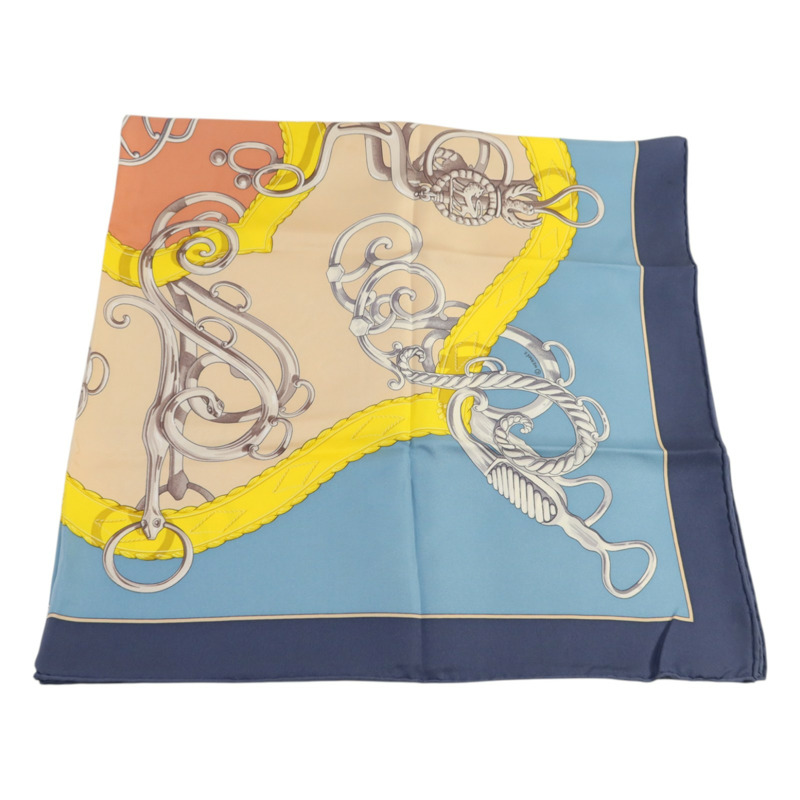 HERMES 【Hermes Fair】絲質Scarf 90x90絲巾-2