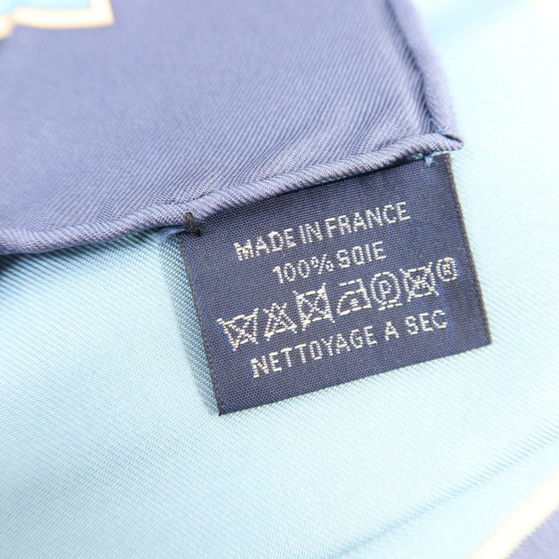HERMES 【Hermes Fair】絲質Scarf 90x90絲巾-7