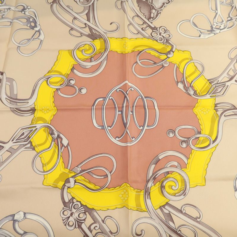 HERMES 【Hermes Fair】絲質Scarf 90x90絲巾-9