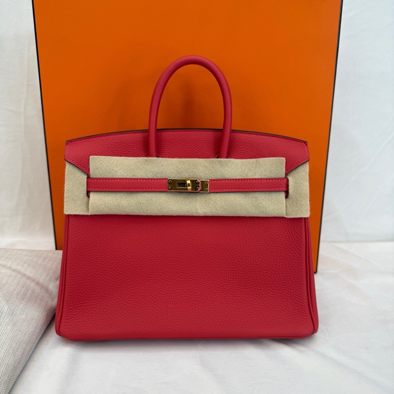 Hermes 愛馬仕Birkin 樹莓紅/牡丹紅-0