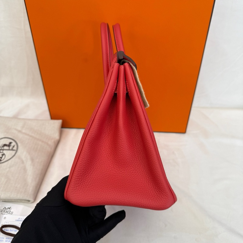 Hermes 愛馬仕Birkin 樹莓紅/牡丹紅-3