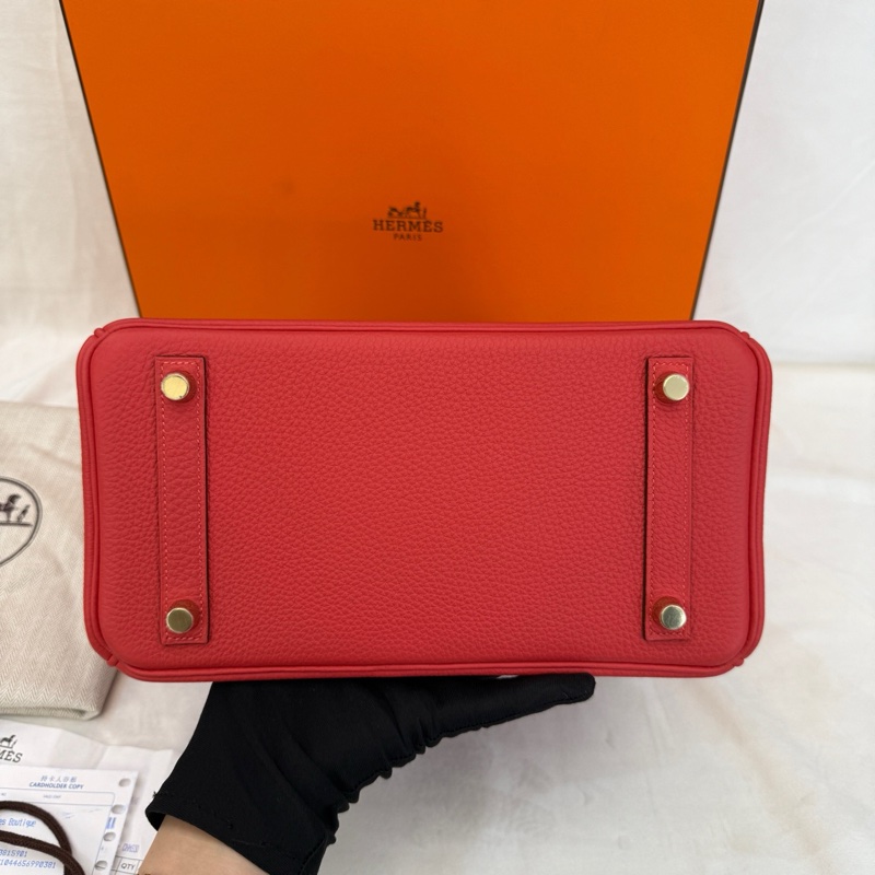 Hermes 愛馬仕Birkin 樹莓紅/牡丹紅-4