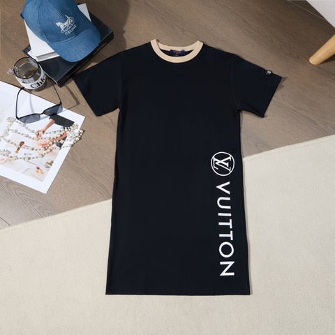 ❤️LV 圓領短袖連身裙🖤