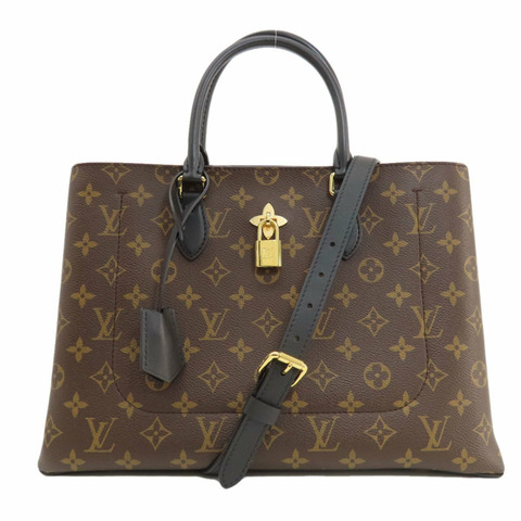 路易威登 M43550 花卉圖案帆布手提包 女士 LOUIS VUITTON