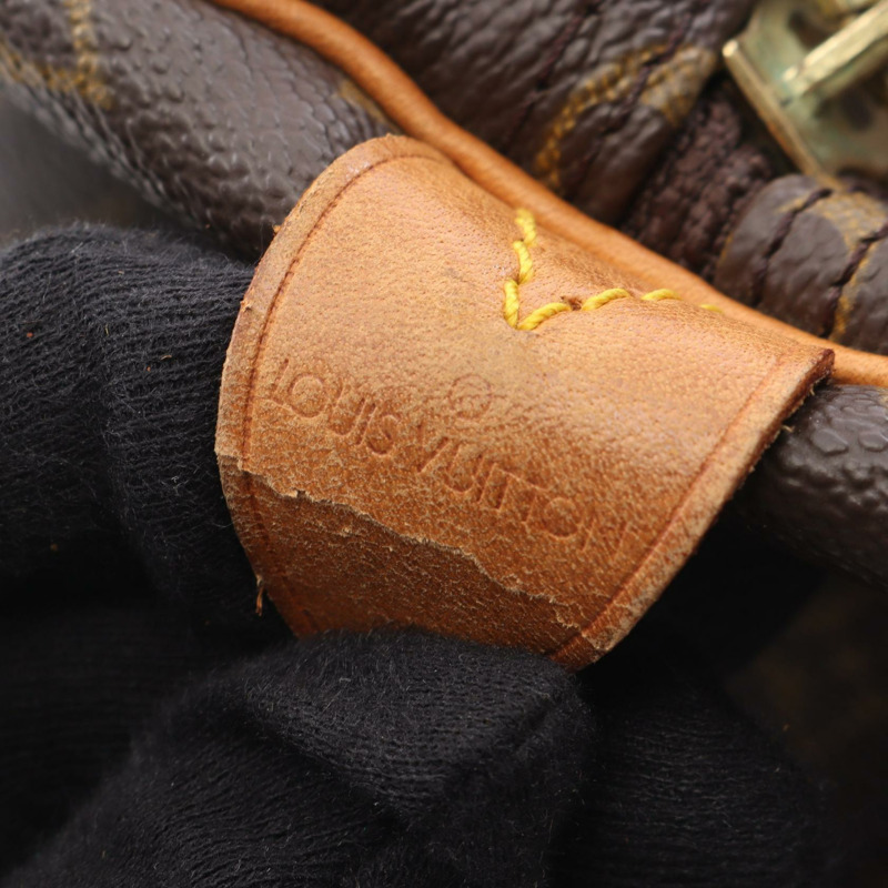 路易威登 Keepall 55 旅行手提包 M41424 Monogram 帆布皮革棕色 LV-3