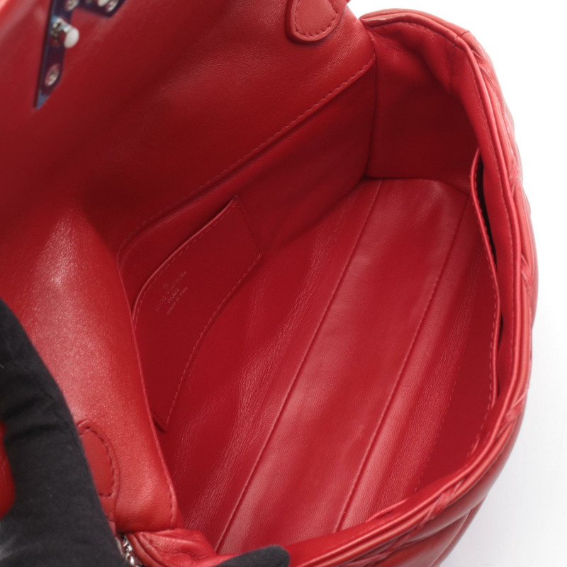 路易威登 GO-14 MINI Maltage 單背包 M51000 紅色皮革 二手 女士 LV-2