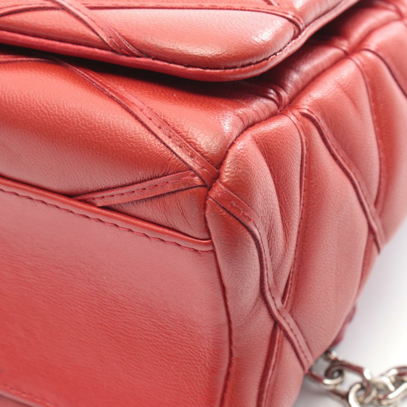 路易威登 GO-14 MINI Maltage 單背包 M51000 紅色皮革 二手 女士 LV-7