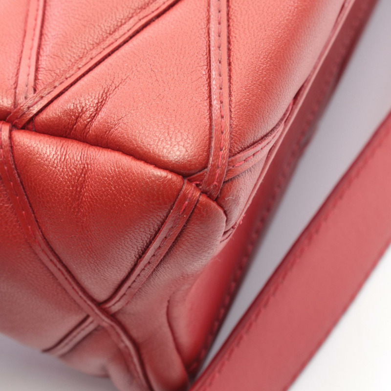 路易威登 GO-14 MINI Maltage 單背包 M51000 紅色皮革 二手 女士 LV-8