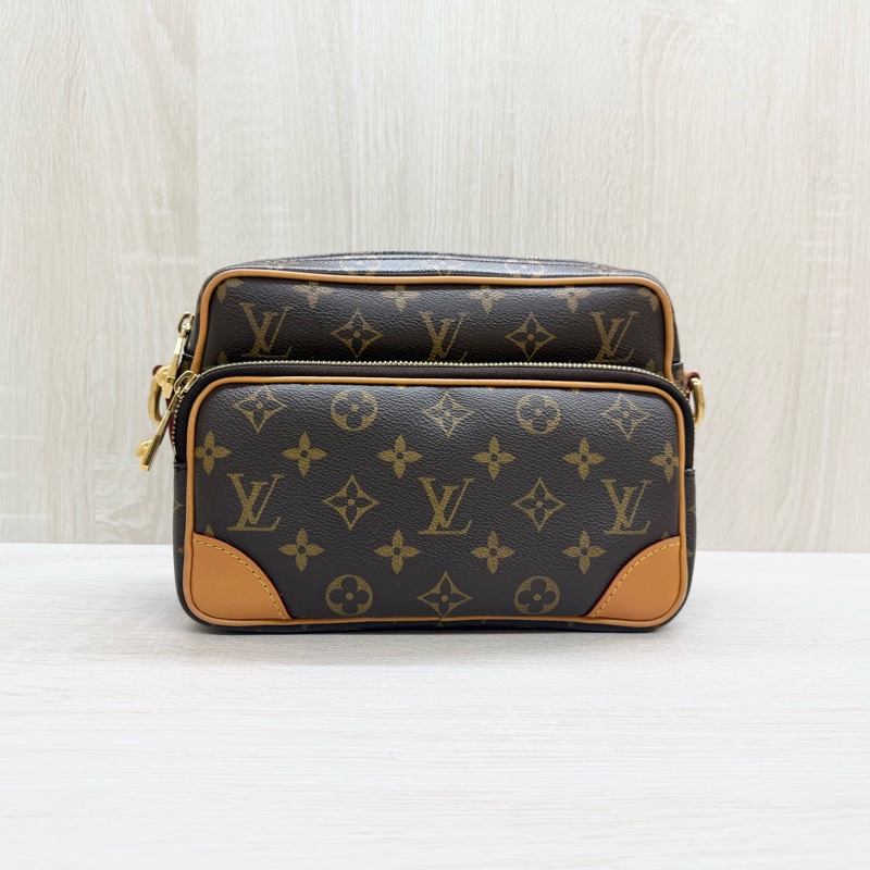 LV（超新）✨原花Nil雙層郵差包M14016-1