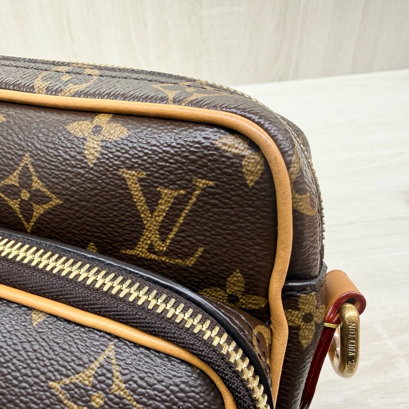 LV（超新）✨原花Nil雙層郵差包M14016-12